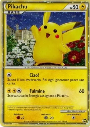 Pikachu 「PW No. 002」「EN」